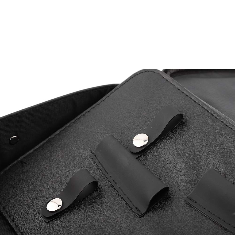 Professional Hairdresser Travel Case - PU Leather Scissors Bag for Salon & Mobile Beauty