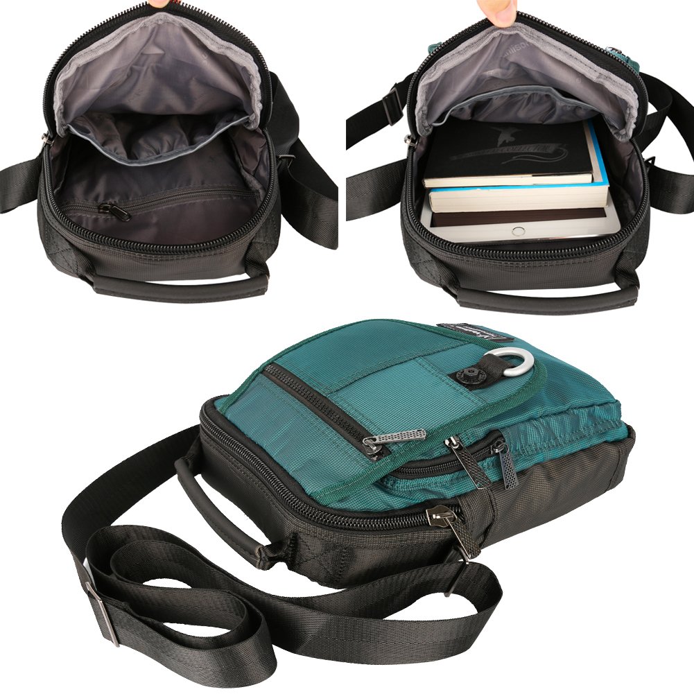 Stylish Vertical Messenger Bag - Crossbody & Shoulder Work Satchel for iPad, Tablet, Kindle | Perfect for Commuting, Business Travel & College Campus Use