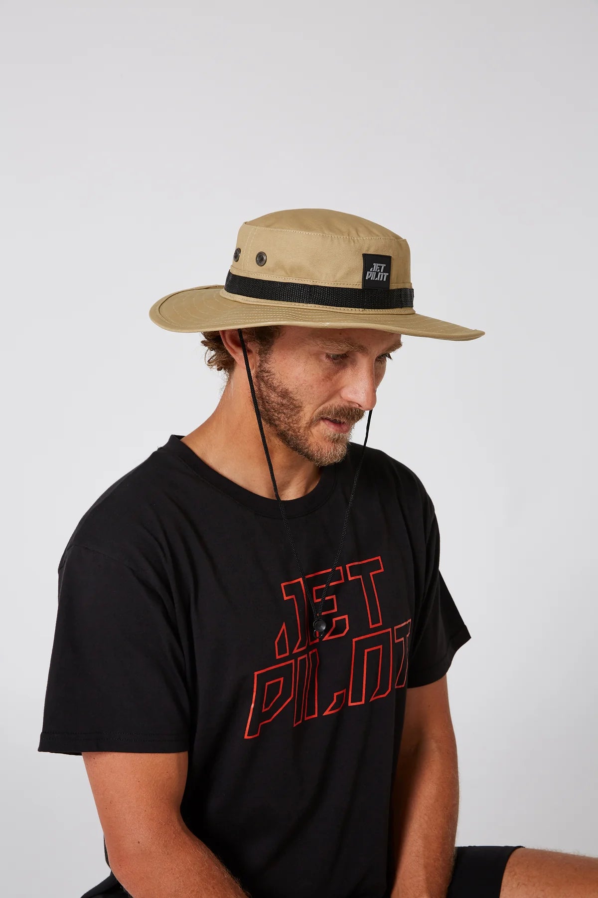 Men's Wide Brim Hiking Hat - UPF 50+ Sun Protection Outdoor Adventure Hat for Hiking, Camping & Beach | Khaki Color