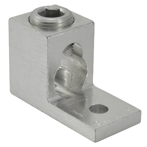 1/0 AWG Aluminum Mechanical Lugs - Heavy Duty Electrical Connectors for Industrial Wiring & Solar Panel Installations