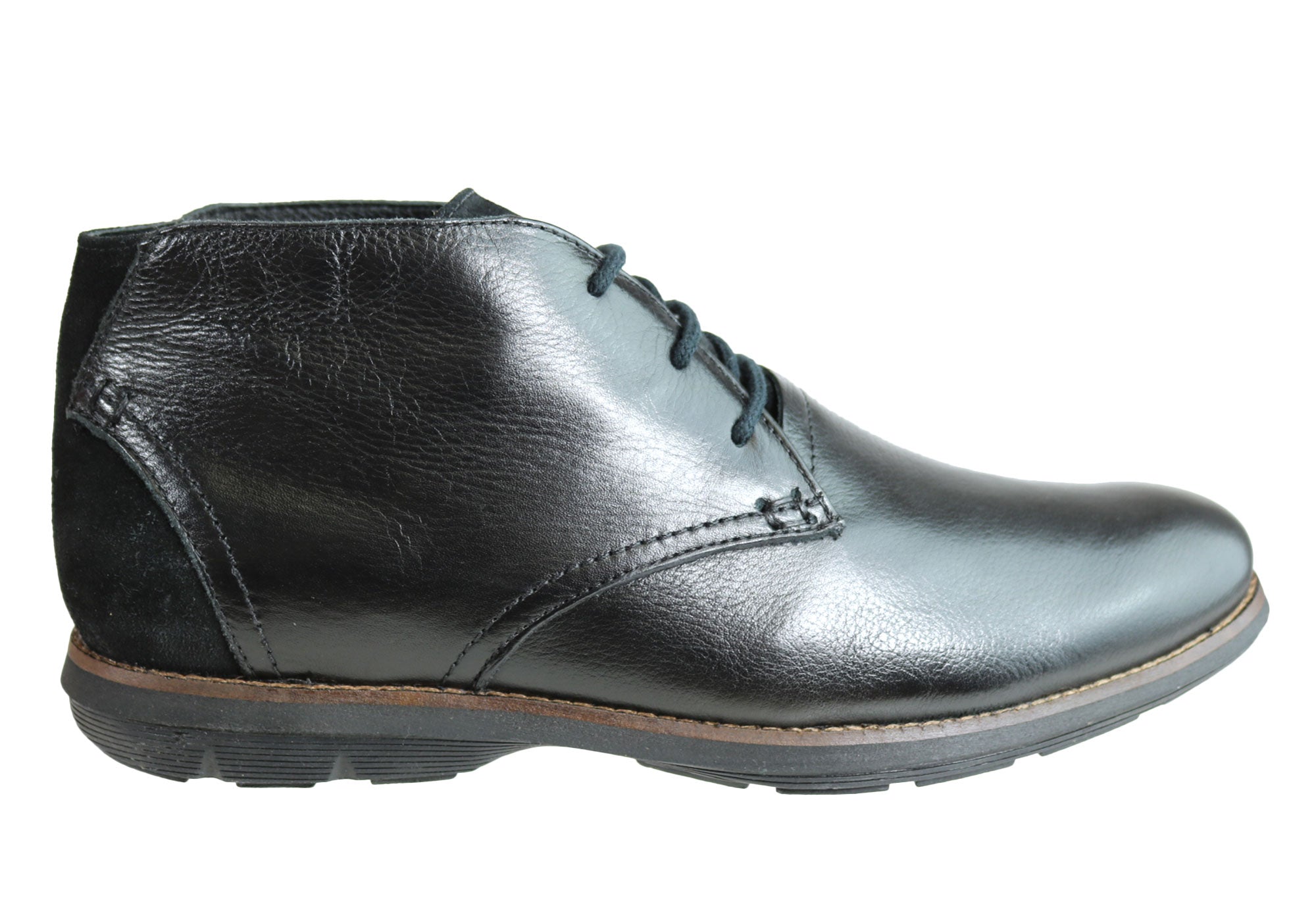 Savelli Epic Men's Comfortable Leather Lace-Up Boots - Handcrafted in Brazil - Durable & Stylish for Work, Outdoor Adventures & Casual Wear
