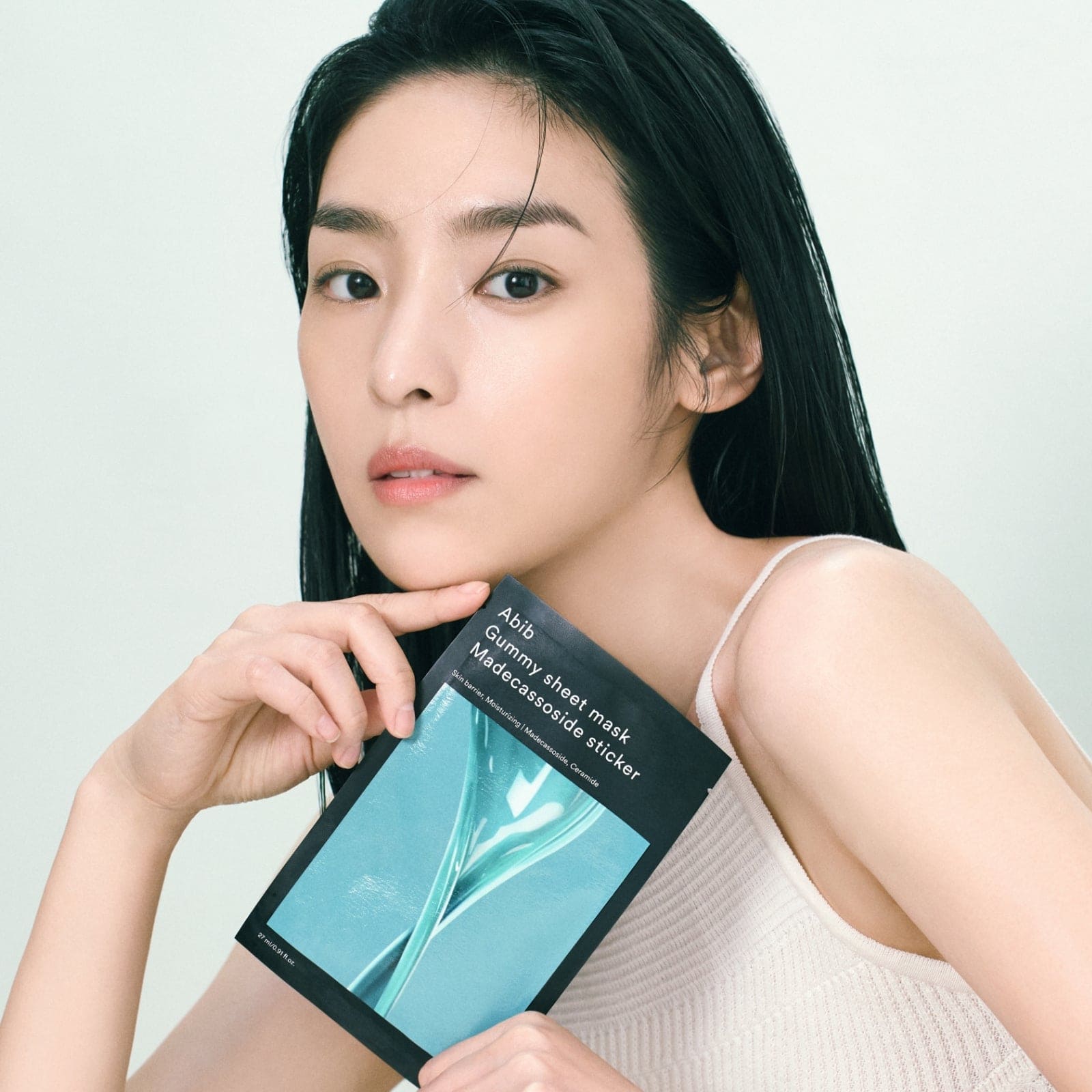Abib Gummy Sheet Mask - Madecassoside Facial Mask (10 Sheet/Box) | Hydrating & Soothing for Dry & Sensitive Skin | Perfect for Night Routine & Self-Care Days