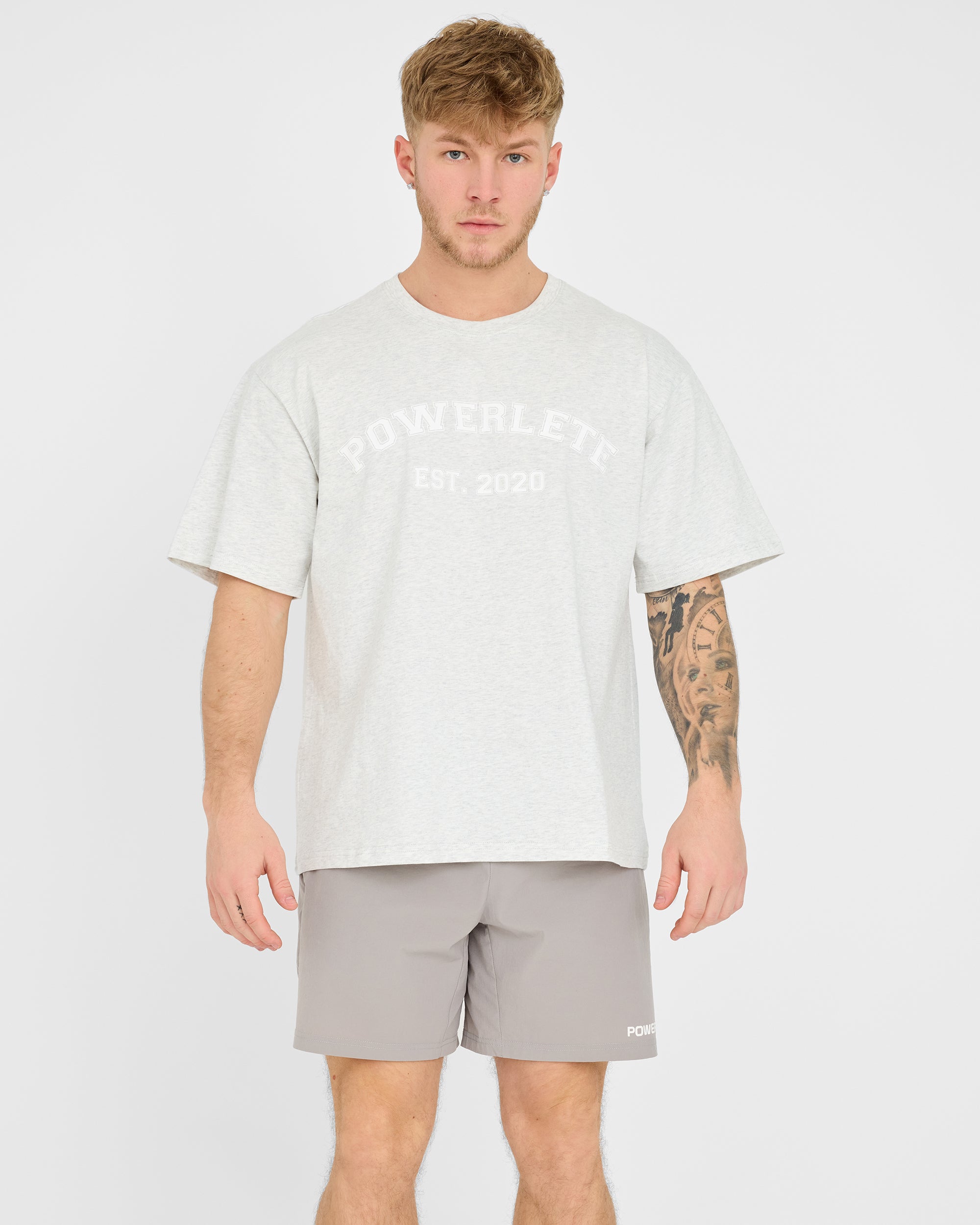 Varsity Oversized T-Shirt for Men & Women | Comfortable Cotton Crewneck Tee | Casual Streetwear, Loungewear & Gym Outfit