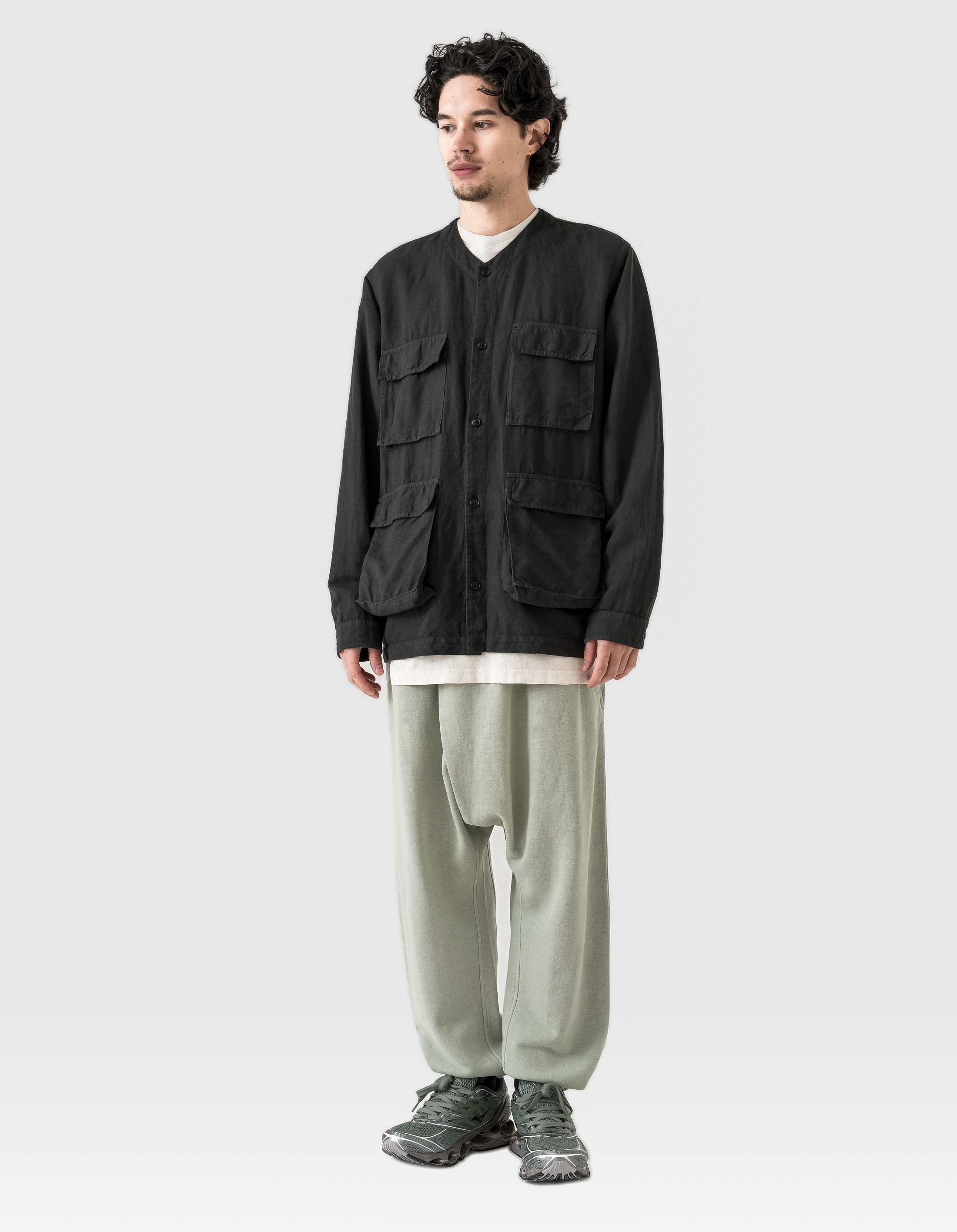 5232 Asym Low Hemp Sweatpants for Women - Eco-Friendly Sage Green Lounge Pants - Perfect for Yoga, Running & Casual Wear