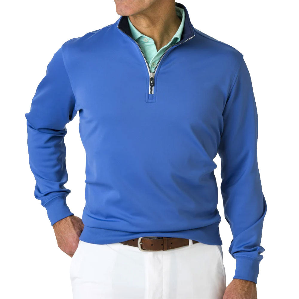 Fairway & Greene Men's Golf Quarter Zip Pullover - Lightweight & Breathable Performance Shirt for Golfing, Casual Wear & Outdoor Activities