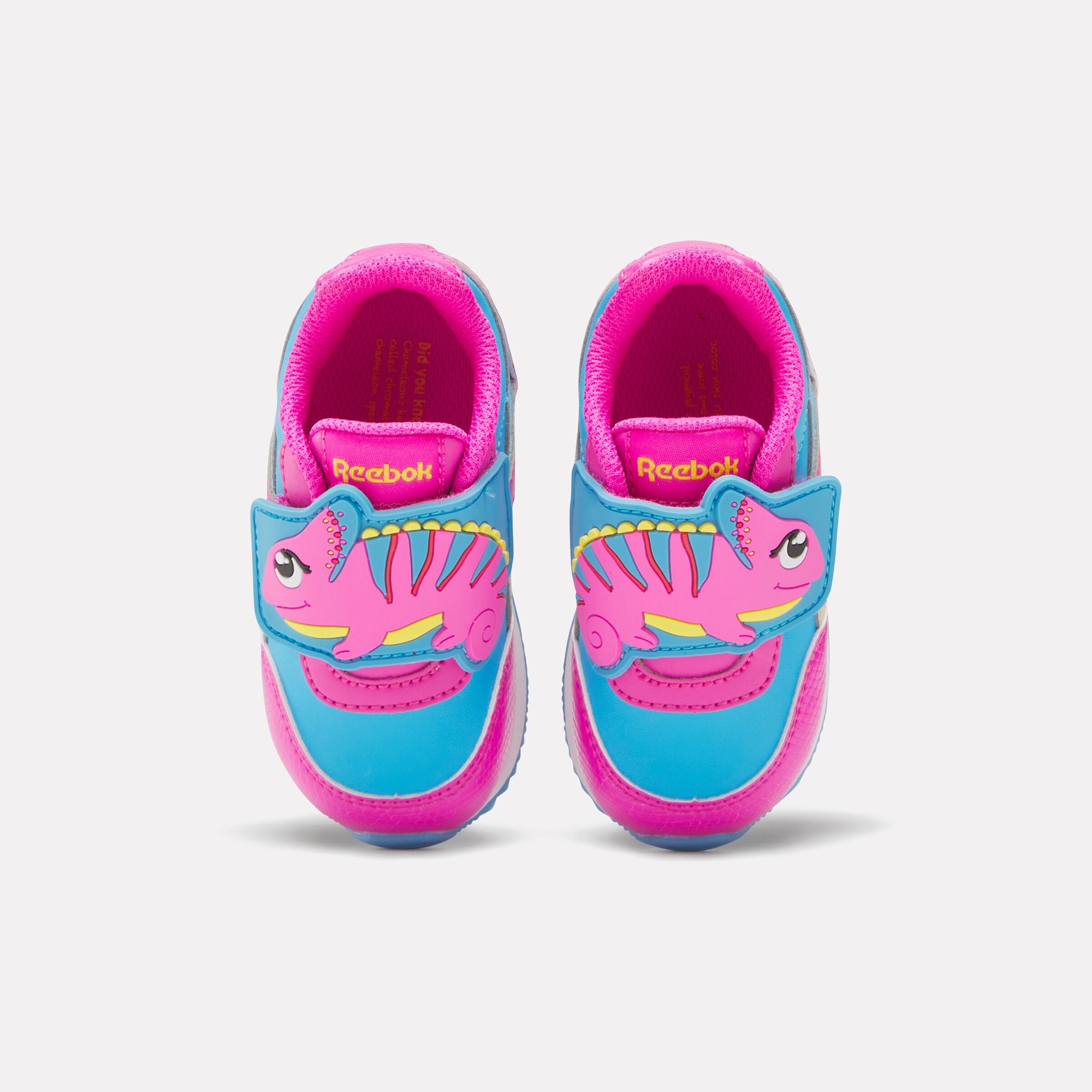 Reebok Royal Cl Jog 2.0 KC Sneakers - Women's Running Shoes in Always Blue/Laser Pink/Yellow - Lightweight Comfort for Jogging, Gym & Casual Wear
