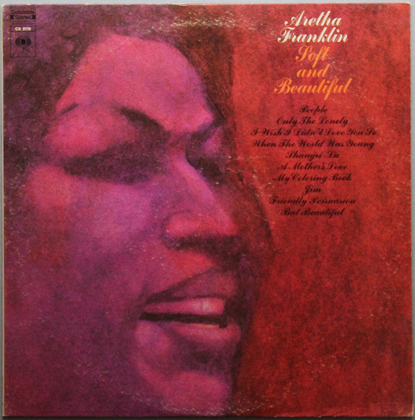 Aretha Franklin - Soft And Beautiful Vinyl LP Album (NM/M Condition) - Perfect for Jazz & Soul Music Collectors and Audiophiles