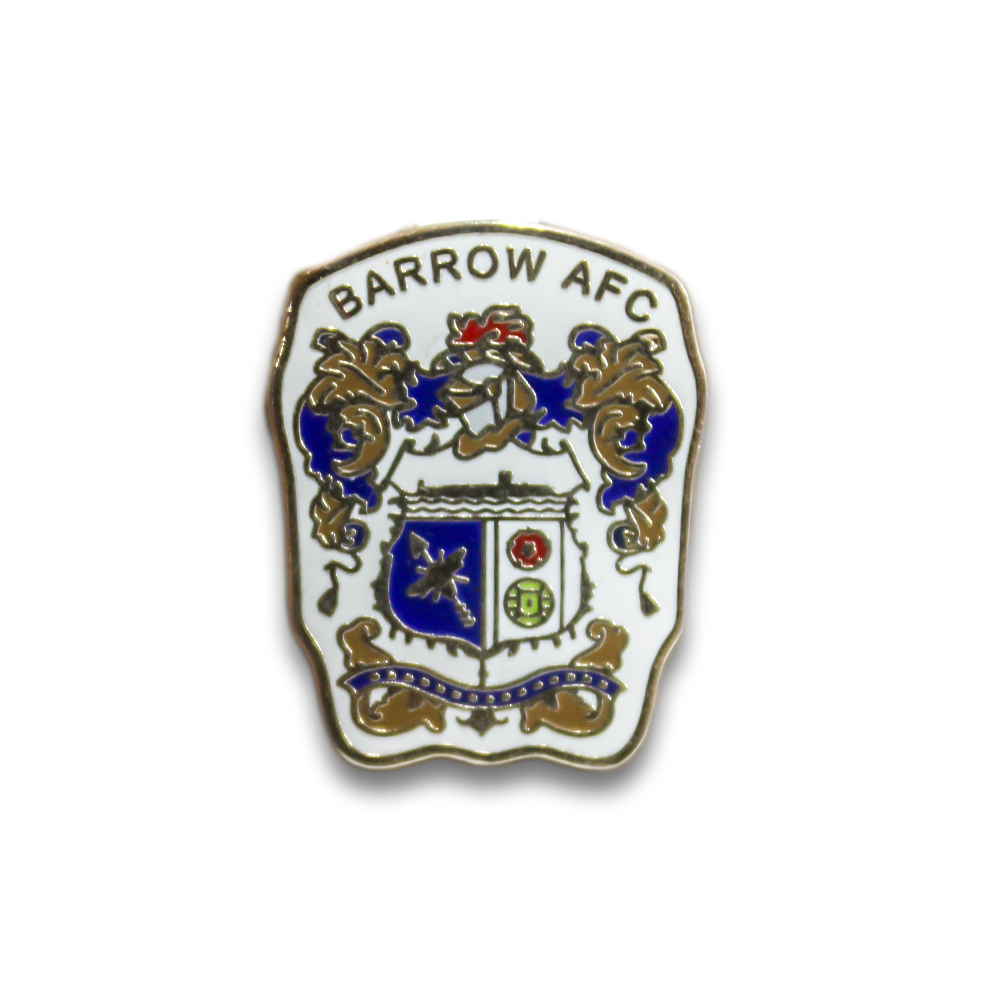 Barrow FC Pin Badge - Official Football Club Enamel Lapel Pin - Collectible Fan Merchandise for Sports Enthusiasts - Perfect for Jerseys, Hats & Backpacks