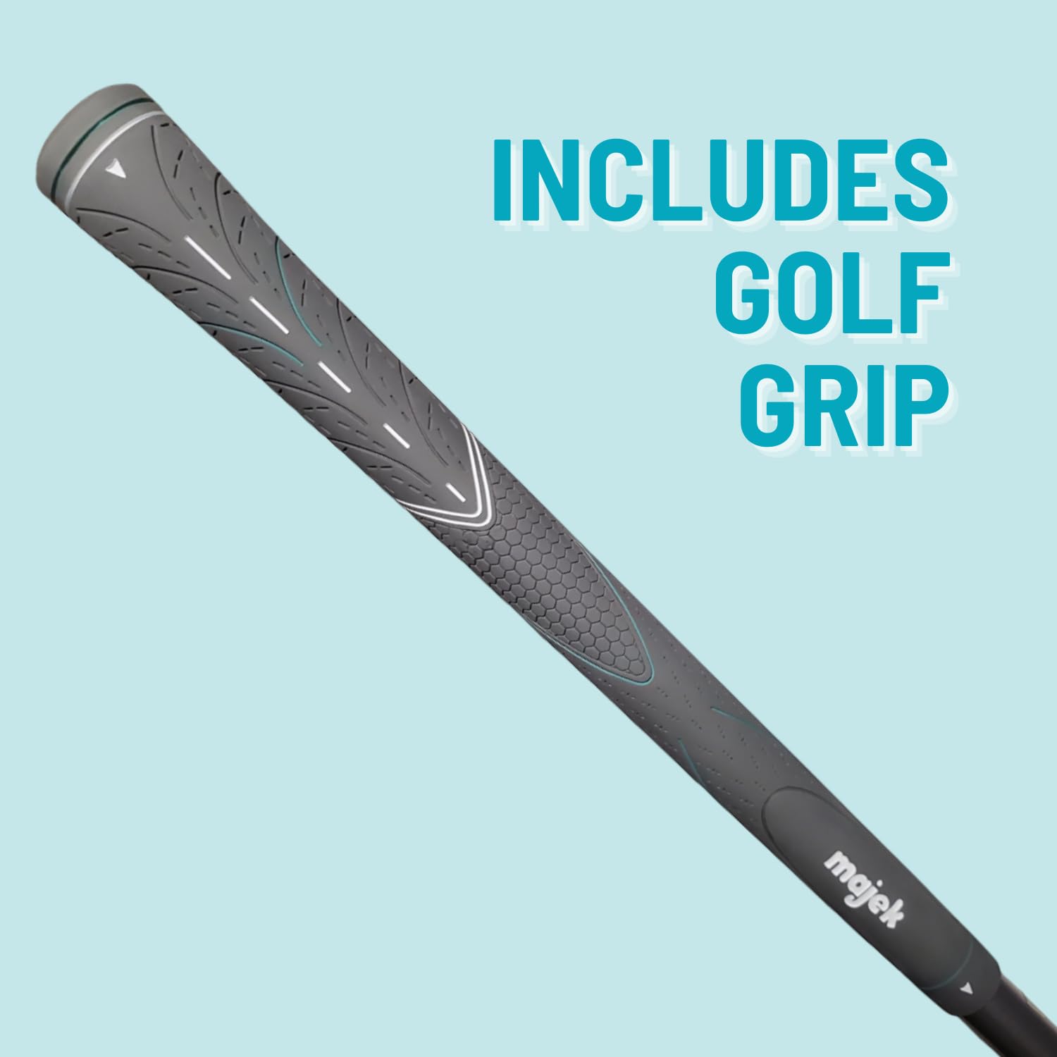 Majek K Series Ultra Light Senior Ladies Golf Driver - 460cc Titanium Face, 12.5° Loft, Petite Flex, Shorter Length Club for Women | Perfect for Senior Female Golfers & Beginners with Slower Swing Speeds