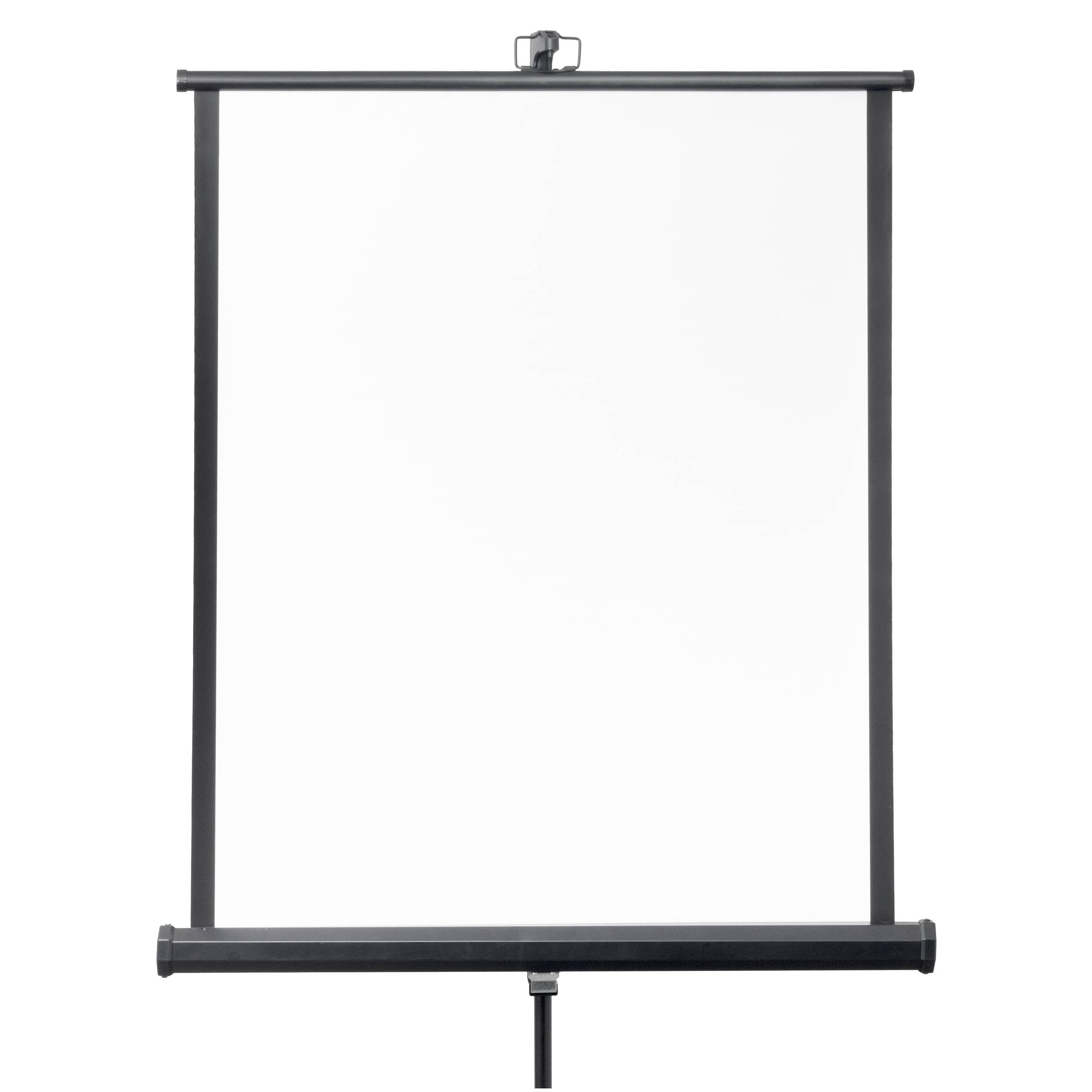 78x132cm White Retractable Photo ID Background Screen with Built-in Stand - Perfect for Passport Photos, Professional Portraits & Studio Backdrops