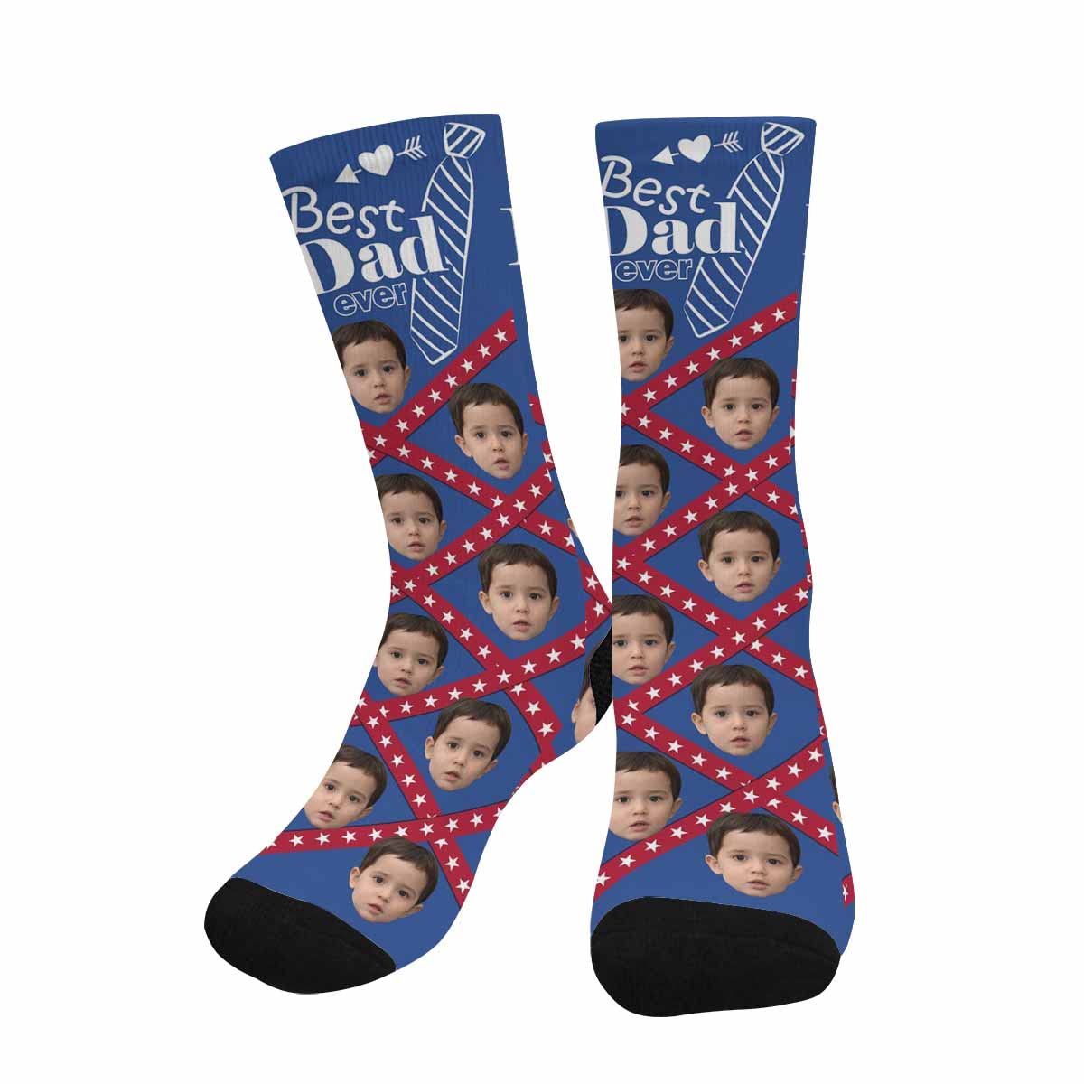 Custom Photo Print Socks - Personalized Funny Face Socks for Birthday Gifts | Unique Printed Socks for Men & Women | Great for Parties, Gifts & Everyday Wear