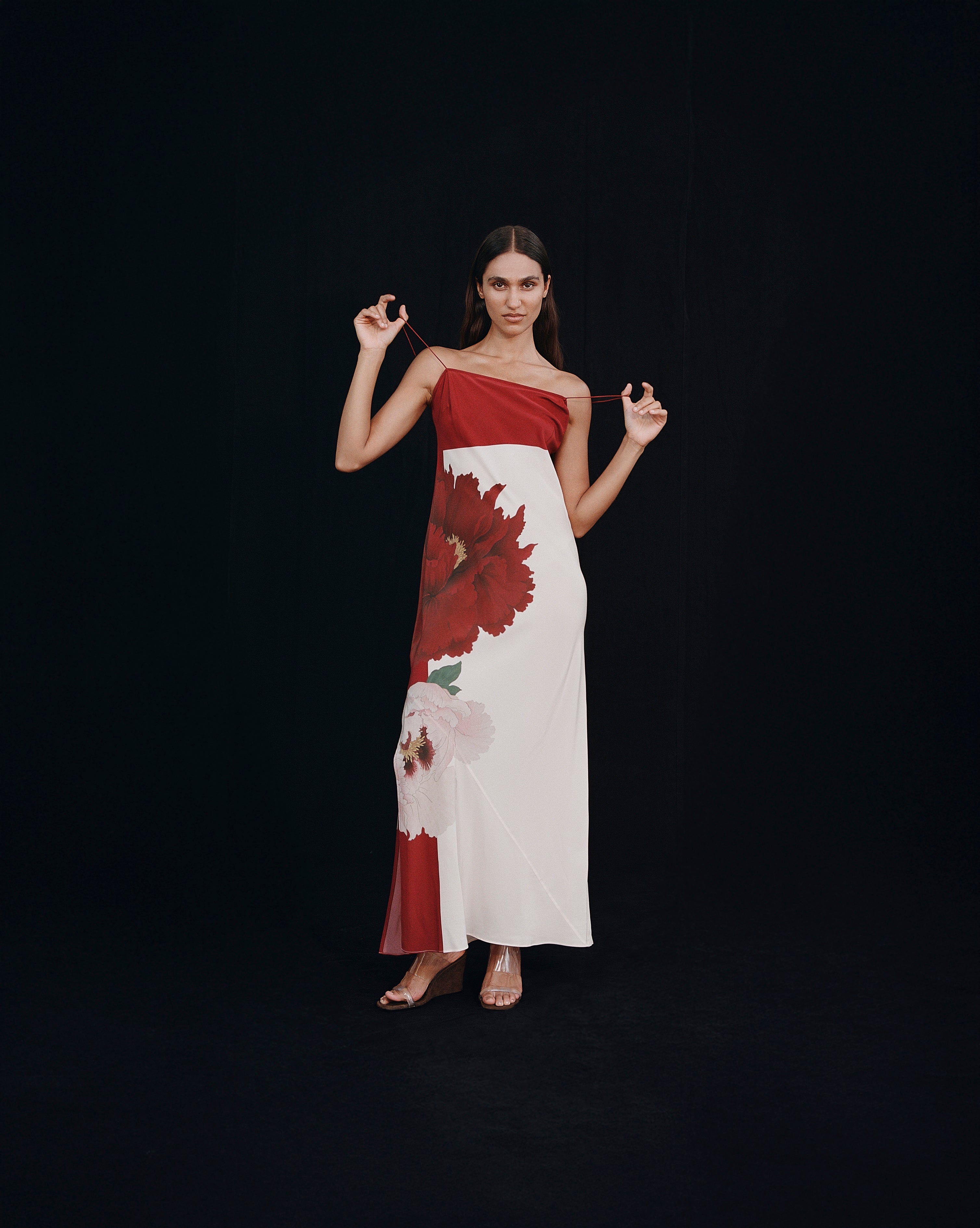 Florian Slip Dress - Elegant Satin Nightgown for Women, Comfortable Sleepwear & Loungewear - Perfect for Bedtime, Relaxing at Home, and Special Occasions