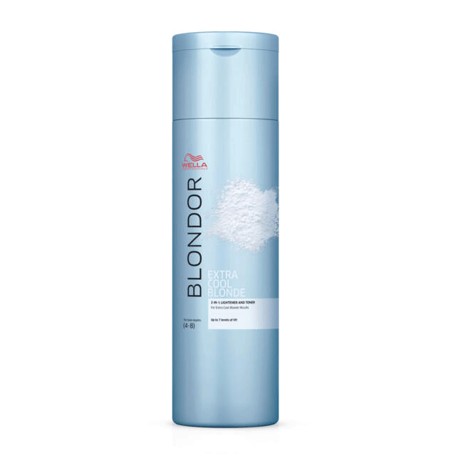 Blondor Extra Cool Blonde Hair Lightener Powder 150g - Professional Salon-Grade Lightening for Platinum & Icy Blonde Hair - Perfect for At-Home Hair Coloring & Salon Treatments