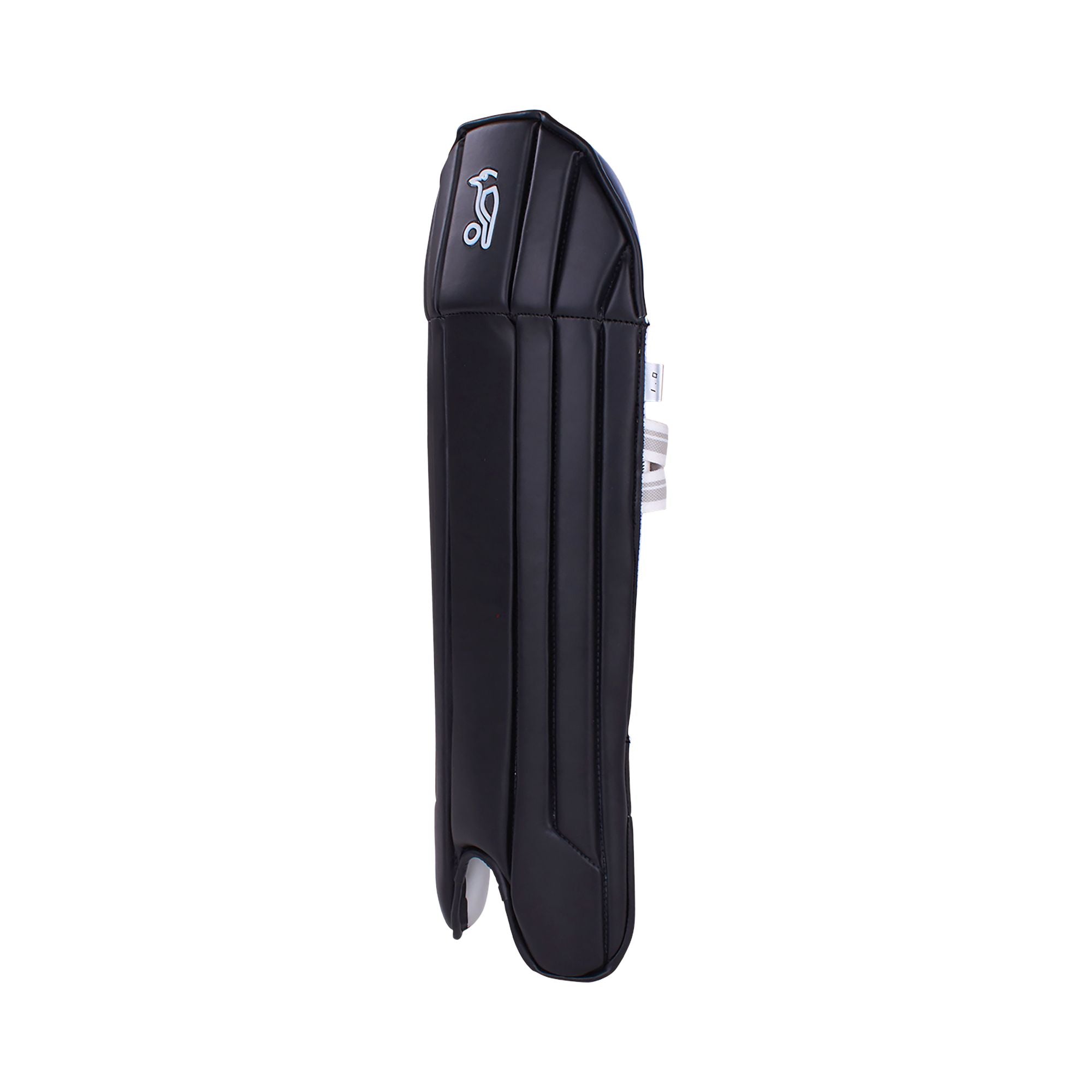 Kookaburra 1.0 T20 Black Wicket Keeping Pads 2025 - Premium Cricket Wicket Keeper Leg Guards for Professional Players - Perfect for T20 Matches and Practice Sessions
