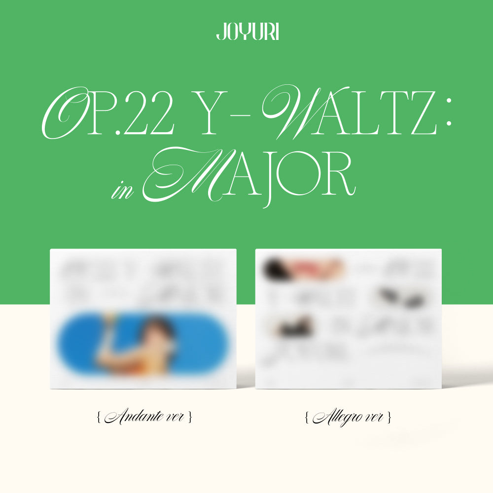 JO YURI (IZ*ONE) 1st Mini Album 'OP.22 Y WALTZ: IN MAJOR' - K-Pop Music CD for Fans, Collectors & K-Pop Enthusiasts | Perfect for Gifts, Parties & K-Pop Collections