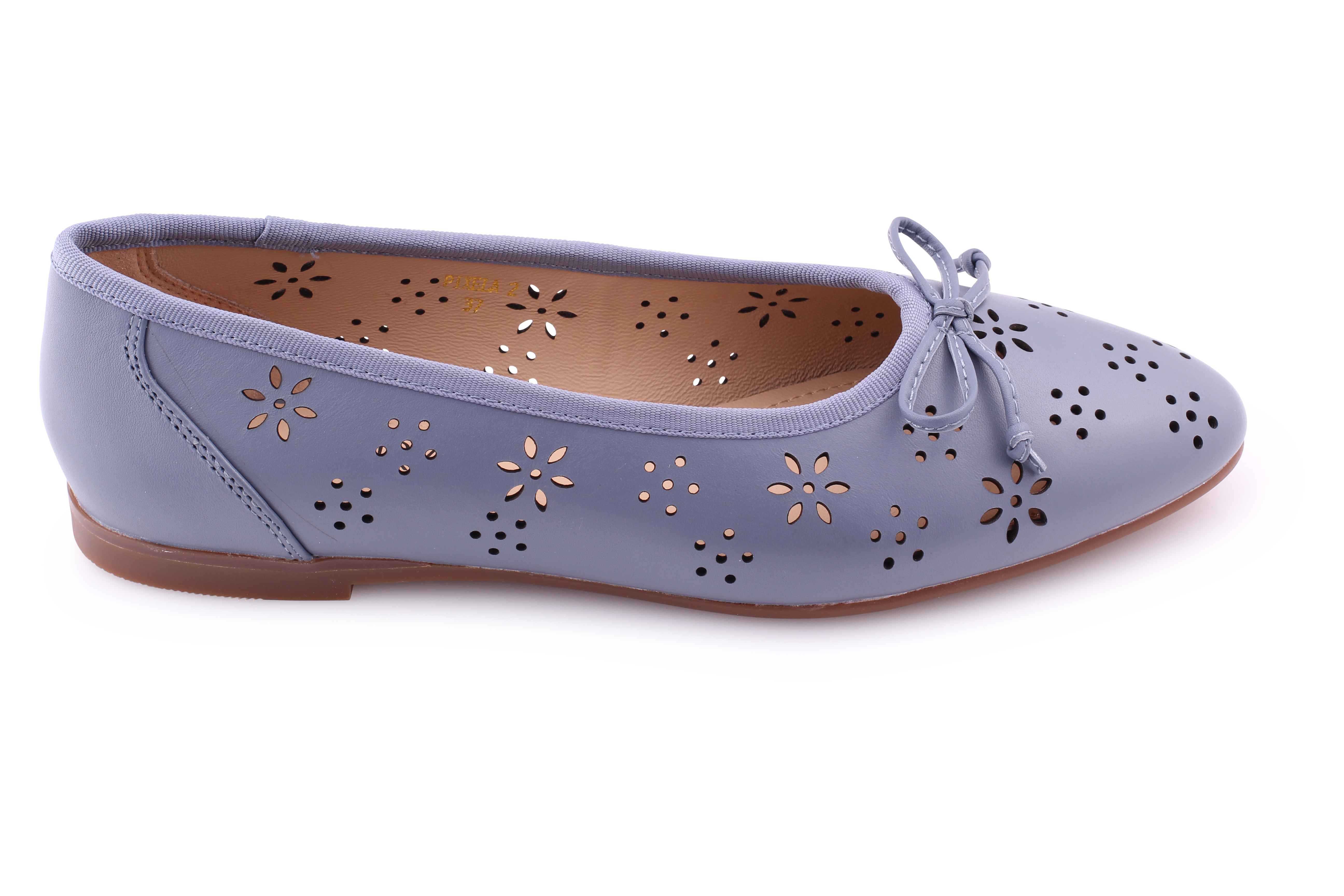 Steel Blue Leather