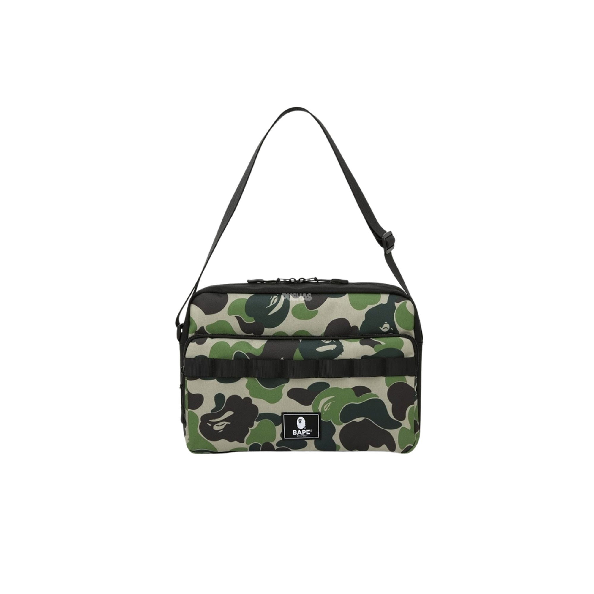 BAPE Exclusive Large Camo Shoulder Bag - Stylish Unisex Streetwear Accessory for Casual Outings, Travel & Urban Fashion