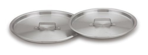 Royal Industries 16 Quart Aluminum Stock Pot Cover - Durable Lid for Cooking, Boiling & Steaming - Perfect for Soups, Stews & Large Batch Meals