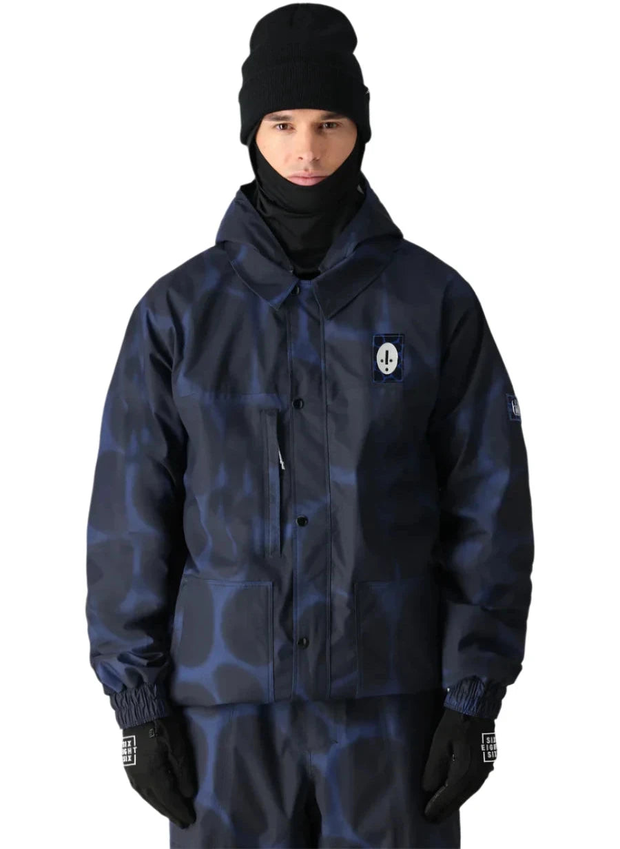 686 Dojo Shell Jacket 2025 - Waterproof Windbreaker for Men & Women | Lightweight Outdoor Ski Jacket for Snowboarding, Hiking & Winter Sports