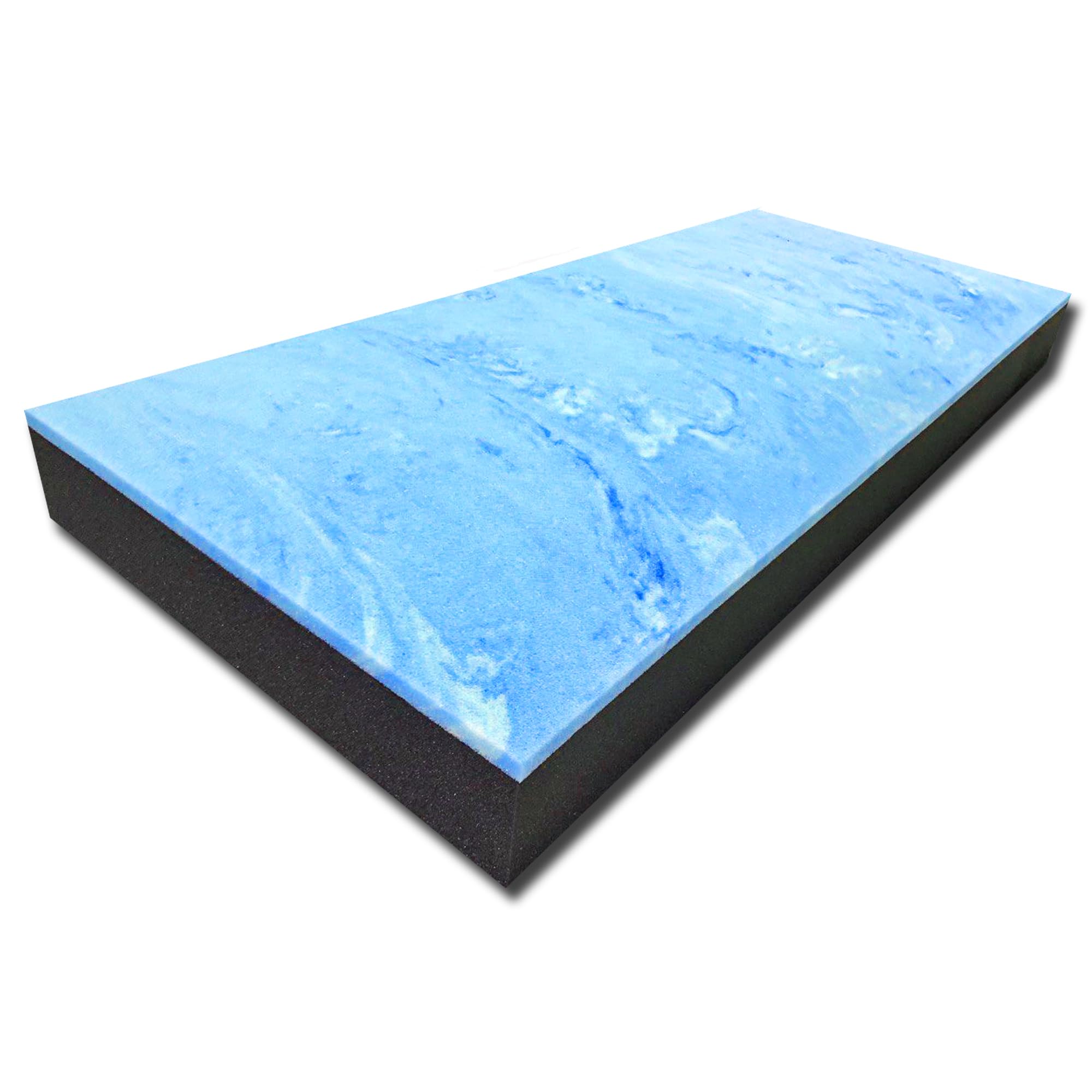 FoamTouch 6'' x 42'' x 72'' Gel Memory Foam RV Bunk Mattress - High Density Charcoal Support, Replacement Mattress for Campers & Trailers (Cover Not Included) | Perfect for RV Upgrades, Guest Beds & Mobile Living