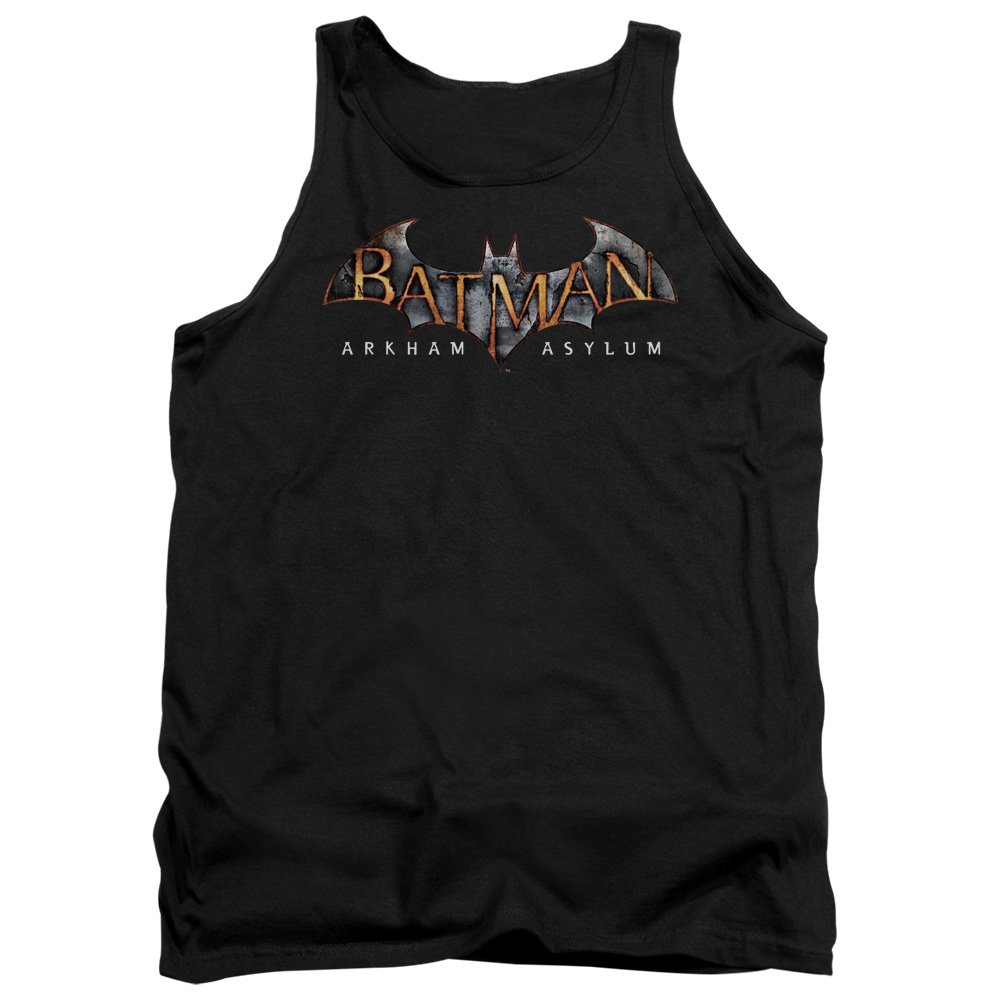 Batman Arkham Asylum Logo Graphic Unisex Tank Top for Men & Women - Casual Wear, Cosplay, Comic Con, Superhero Fan Gift