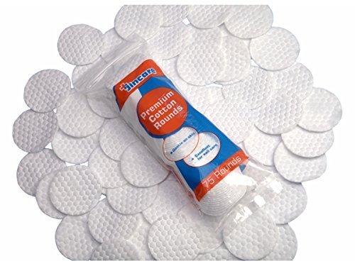 Jincare Premium Organic Cotton Rounds for Makeup Removal & Skincare - 75 Soft Reusable Facial Pads with Free Ayurvedic Soap Bar - Gentle Exfoliation for Sensitive Skin, Daily Beauty Routine & Travel Essentials