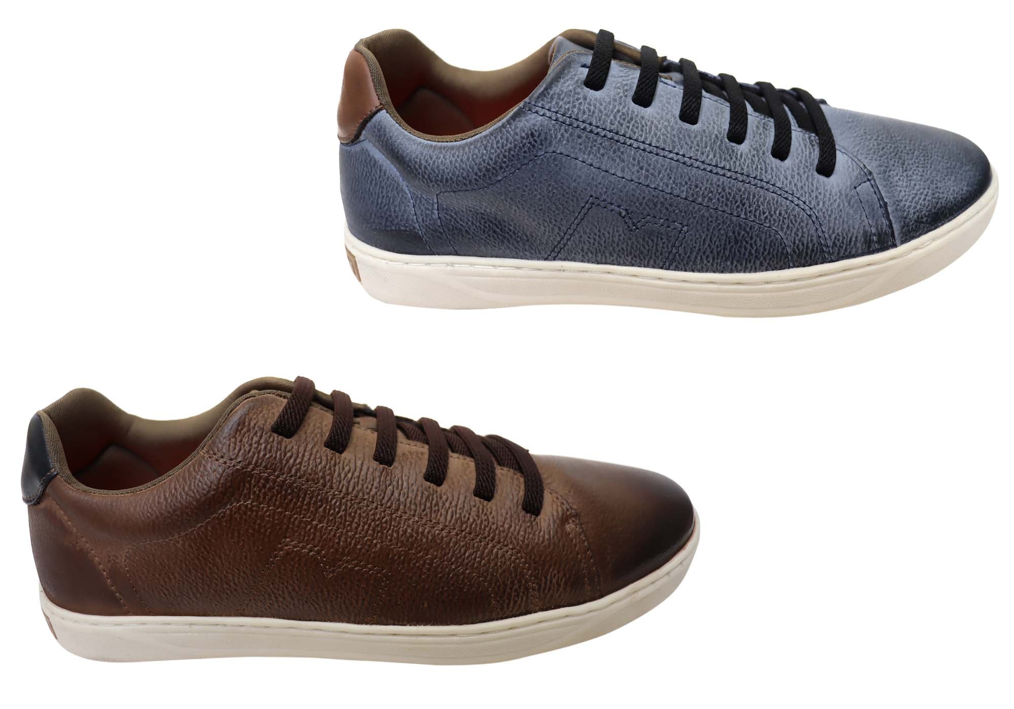 Perlatto Men's Brazilian Leather Slip-On Loafers - Comfortable Casual Shoes for Work, Travel & Everyday Wear