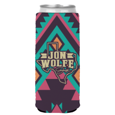 The Unforgettable Camping Trip with Aztec Print Slim Can Cooler
