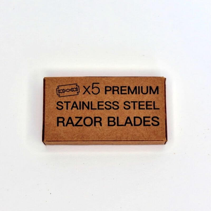 Gildie Premium Razor Blades for Men & Women - Ultra Sharp Stainless Steel Replacement Blades - Smooth Shaving for Face, Legs & Body - Compatible with Most Razor Handles - Perfect for Travel & Daily Grooming