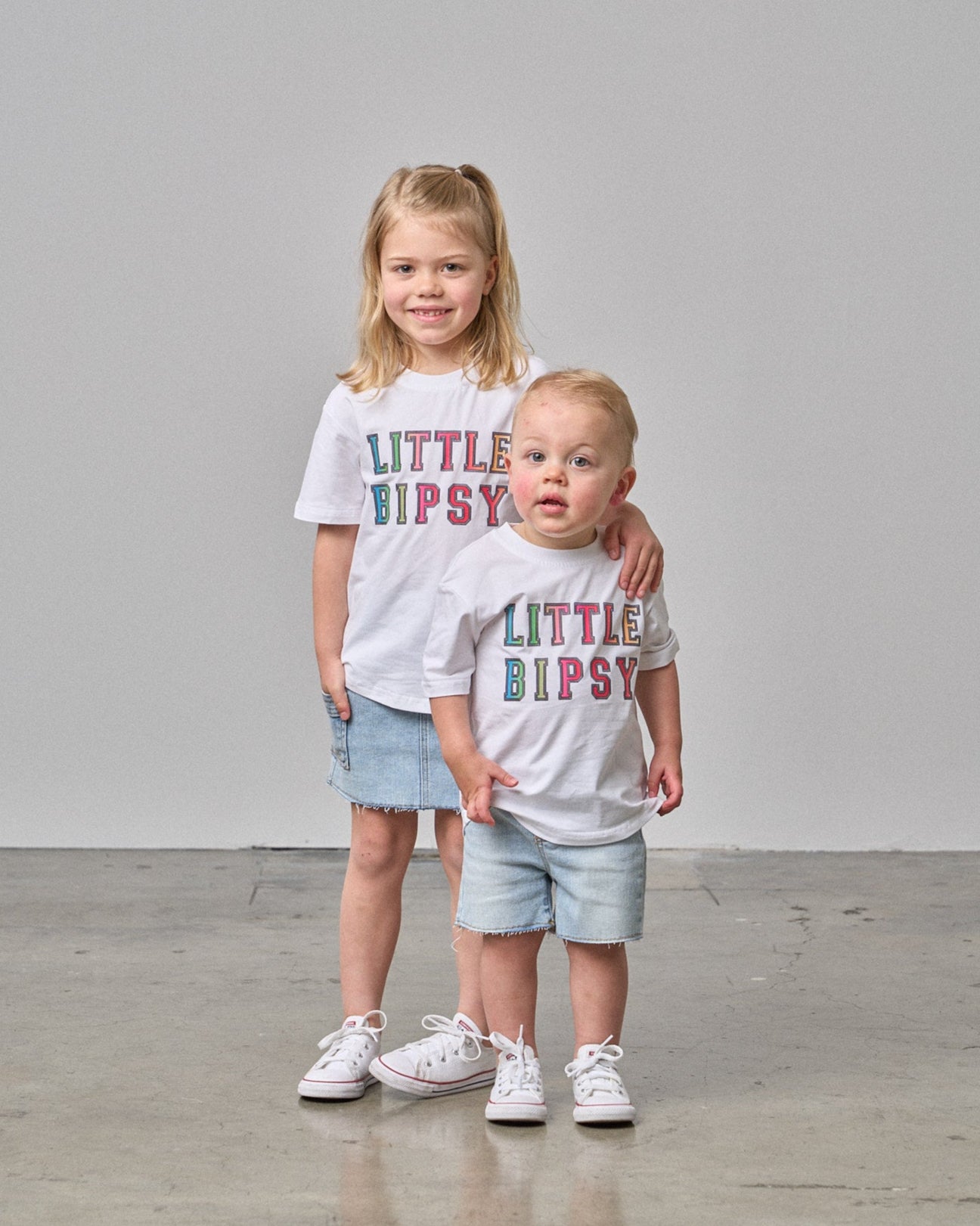 Ombre Little Bipsy Tee - Trendy White T-Shirt for Women | Casual Wear, Layering & Everyday Outfits