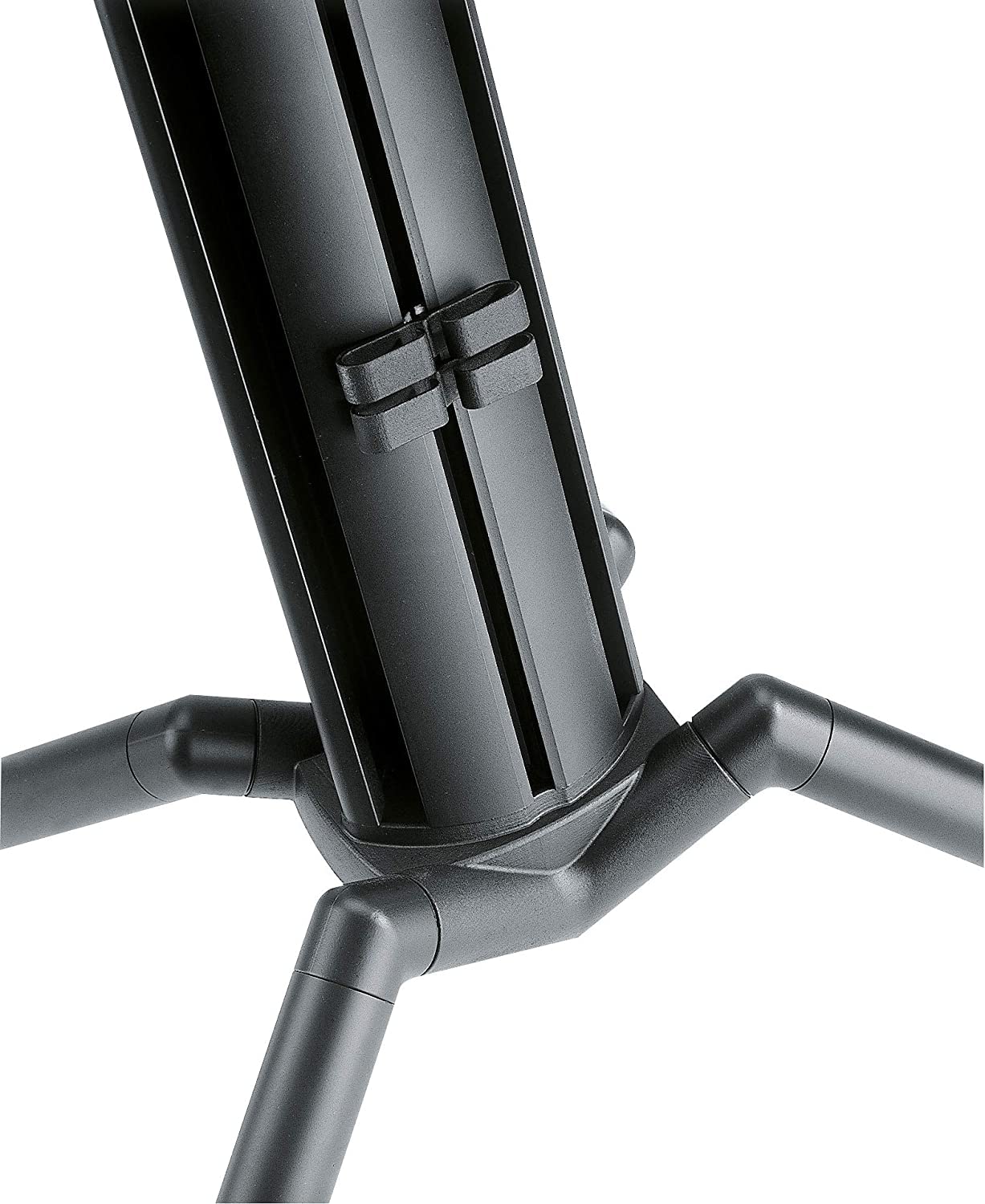K&M Konig & Meyer 18860.000.35 Spider Pro Keyboard Stand - Adjustable Height & Depth for 2 Keyboards | Extendable Arms with Mic Boom Thread & Cable Clamp | Foldable & Portable | German Made Black Anodized Aluminum | Perfect for Live Performances, Studio Recording & Traveling Musicians