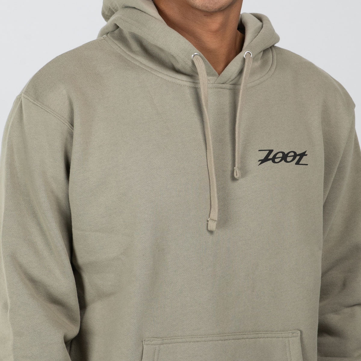 Unisex Triathlon Stamp Hoodie - Lightweight, Breathable & Comfortable for Running, Cycling & Training - Cement Grey Athletic Sweatshirt