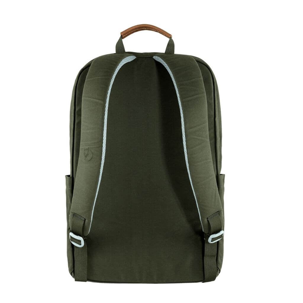 Fjallraven Raven 28L Backpack - 15-Inch Laptop Compatible, Durable & Water-Resistant, Dark Olive - Perfect for Hiking, Travel & Everyday Commute