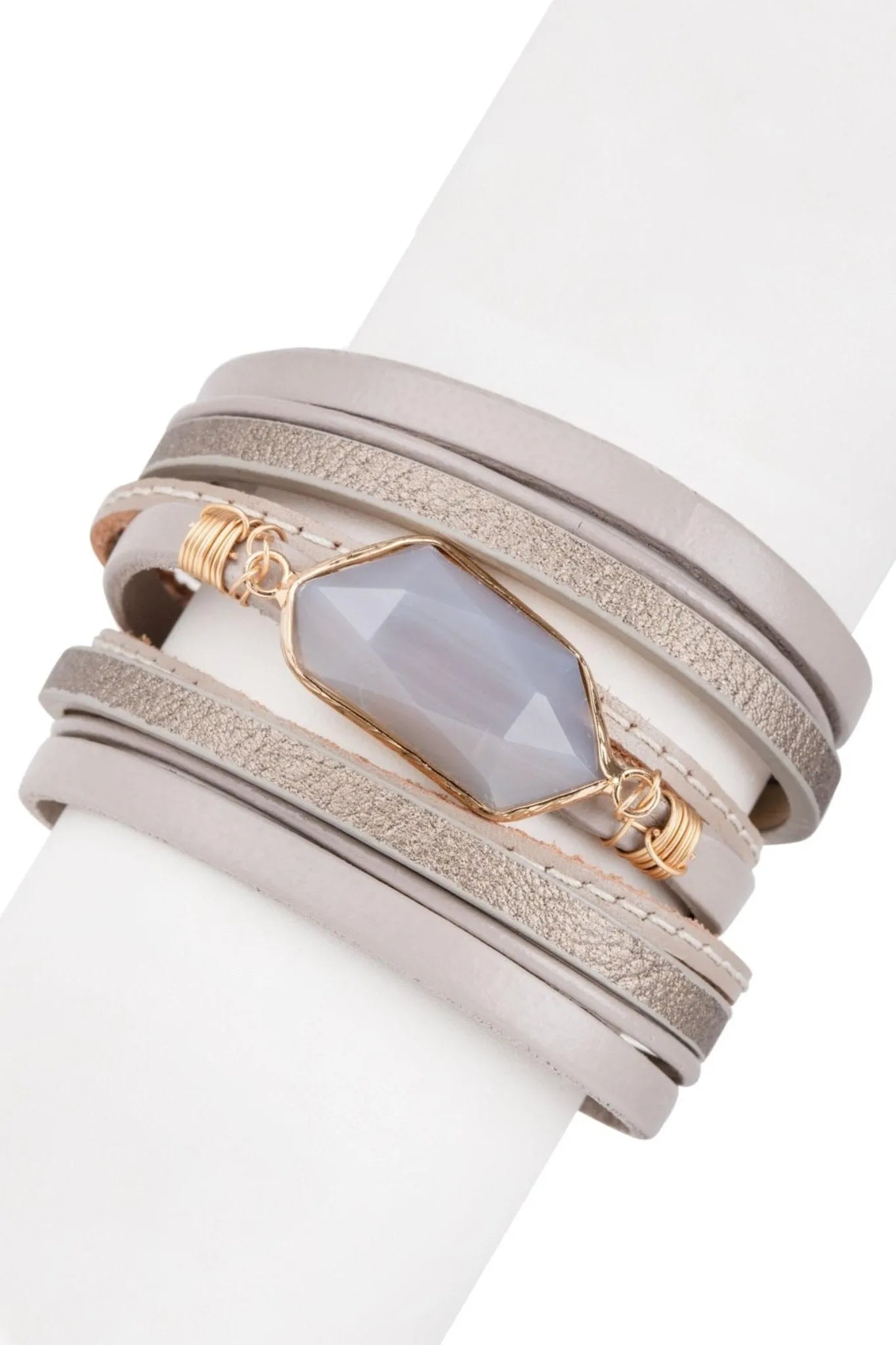 Elegant Abelia Bracelet for Women - Gold & Silver Adjustable Bangle - Perfect for Gifts, Parties & Everyday Wear