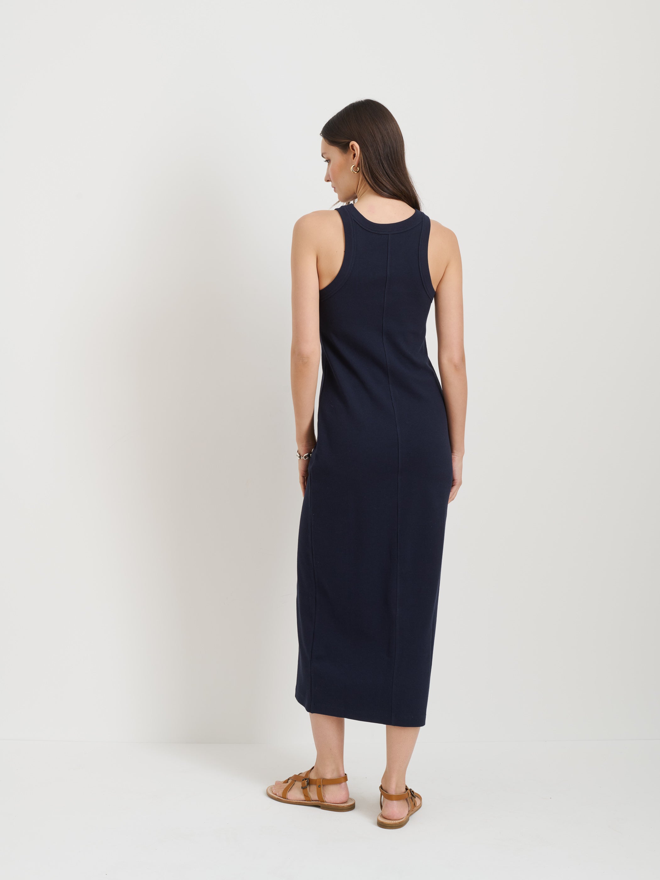 Everyday Rib Tank Dress for Women - Soft Stretchy Comfortable Casual Summer Dress - Perfect for Work, Weekend & Vacation