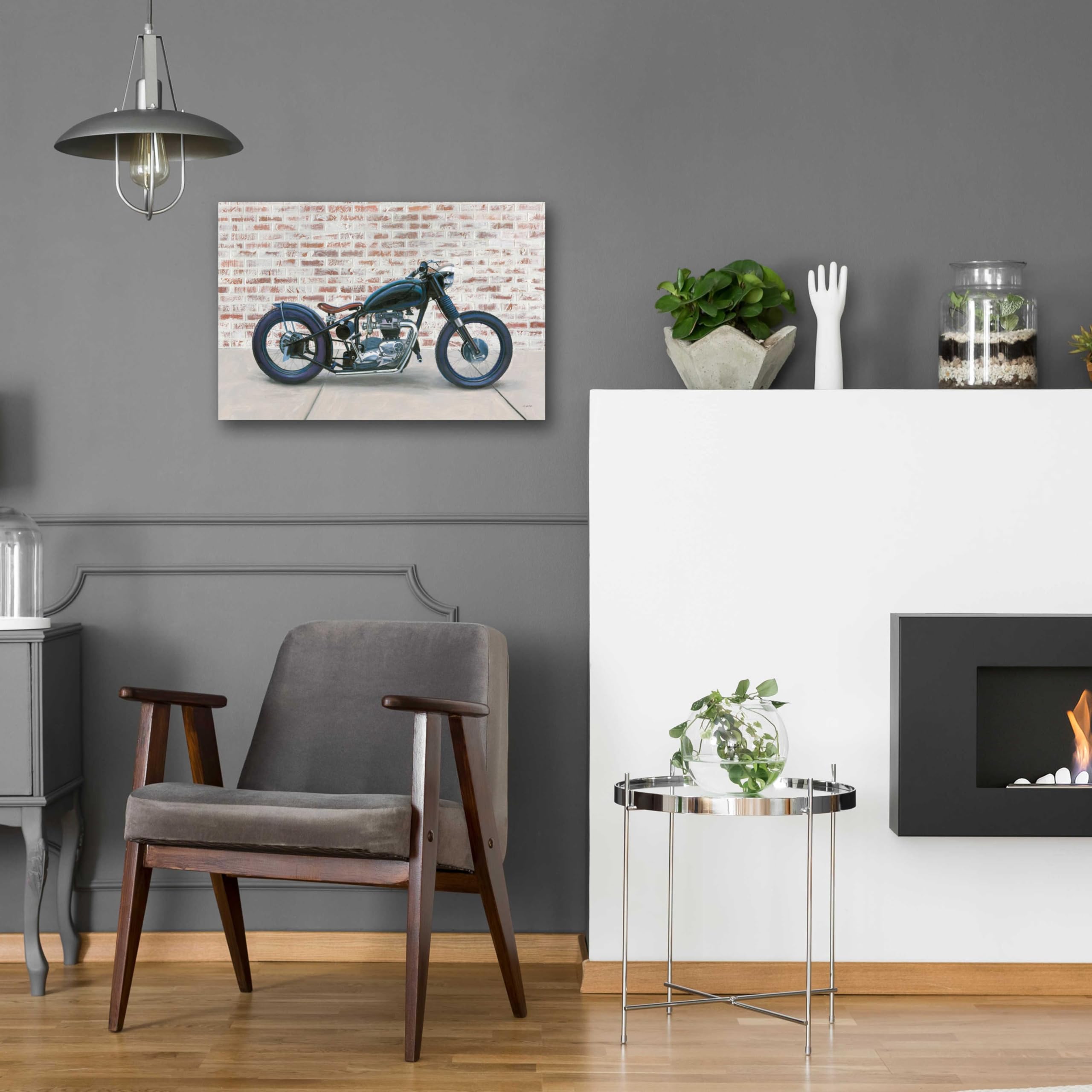 Epic Art 'Let's Roll I' by James Wiens - Premium Acrylic Glass Wall Art Painting 24x16 Inches - Perfect for Living Room, Bedroom, Office & Modern Home Decor