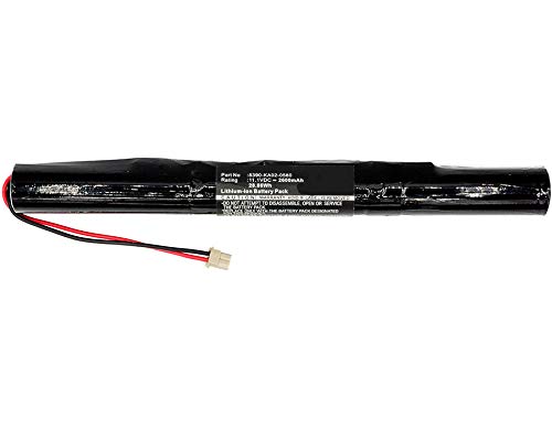 Synergy Digital Replacement Battery for Jawbone J2011-02-US Speaker - 11.1V 2600mAh Li-ion High Capacity Battery Compatible with Jawbone 8390-KA02-0580 & J200/ICR18650F1L - Perfect for Home, Office & Outdoor Bluetooth Speaker Use