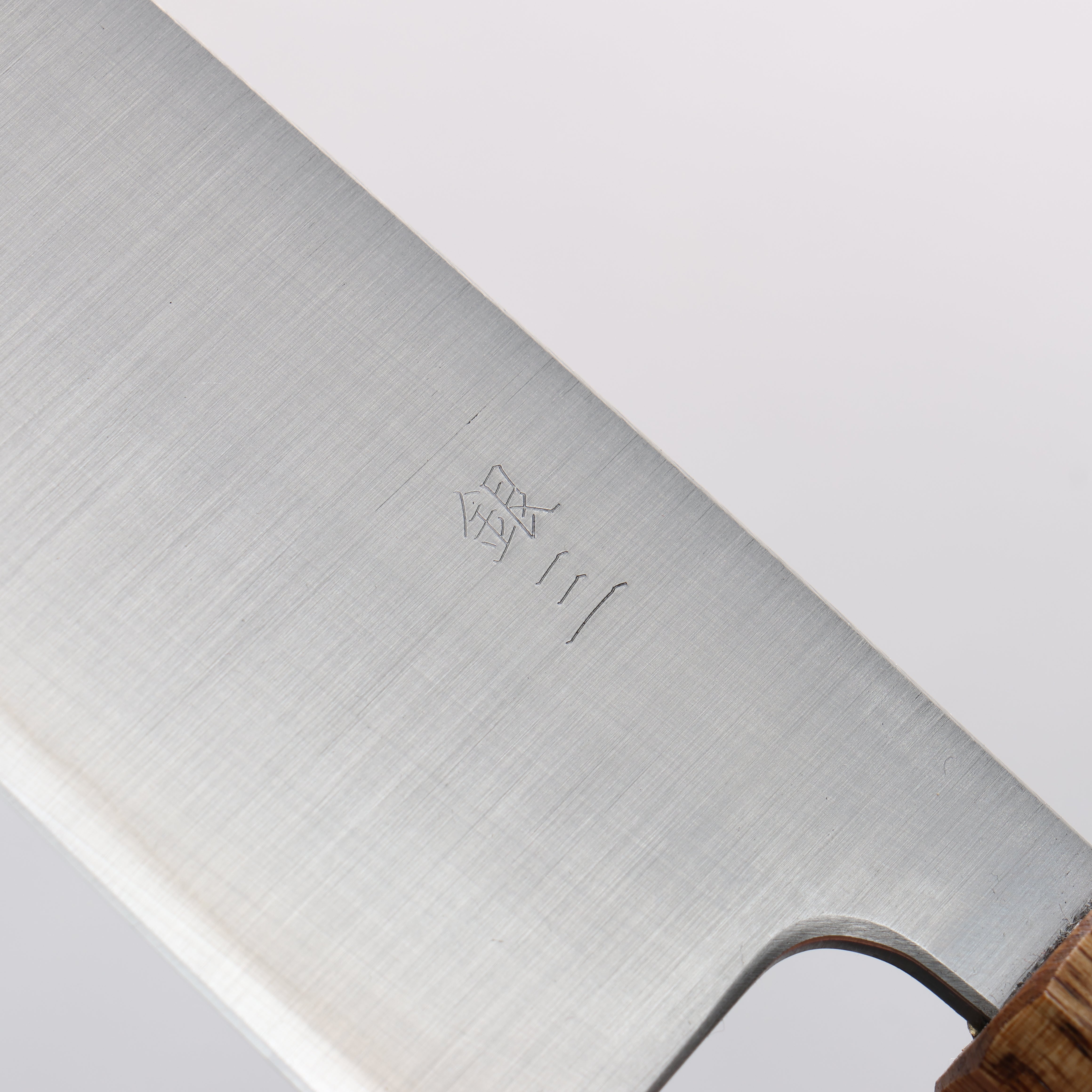 Premium Seisuke Silver Steel No.3 Migaki Finished Santoku Knife 165mm with Oak Handle - Perfect for Slicing, Dicing & Chopping Vegetables, Meat & Fish in Professional & Home Kitchens