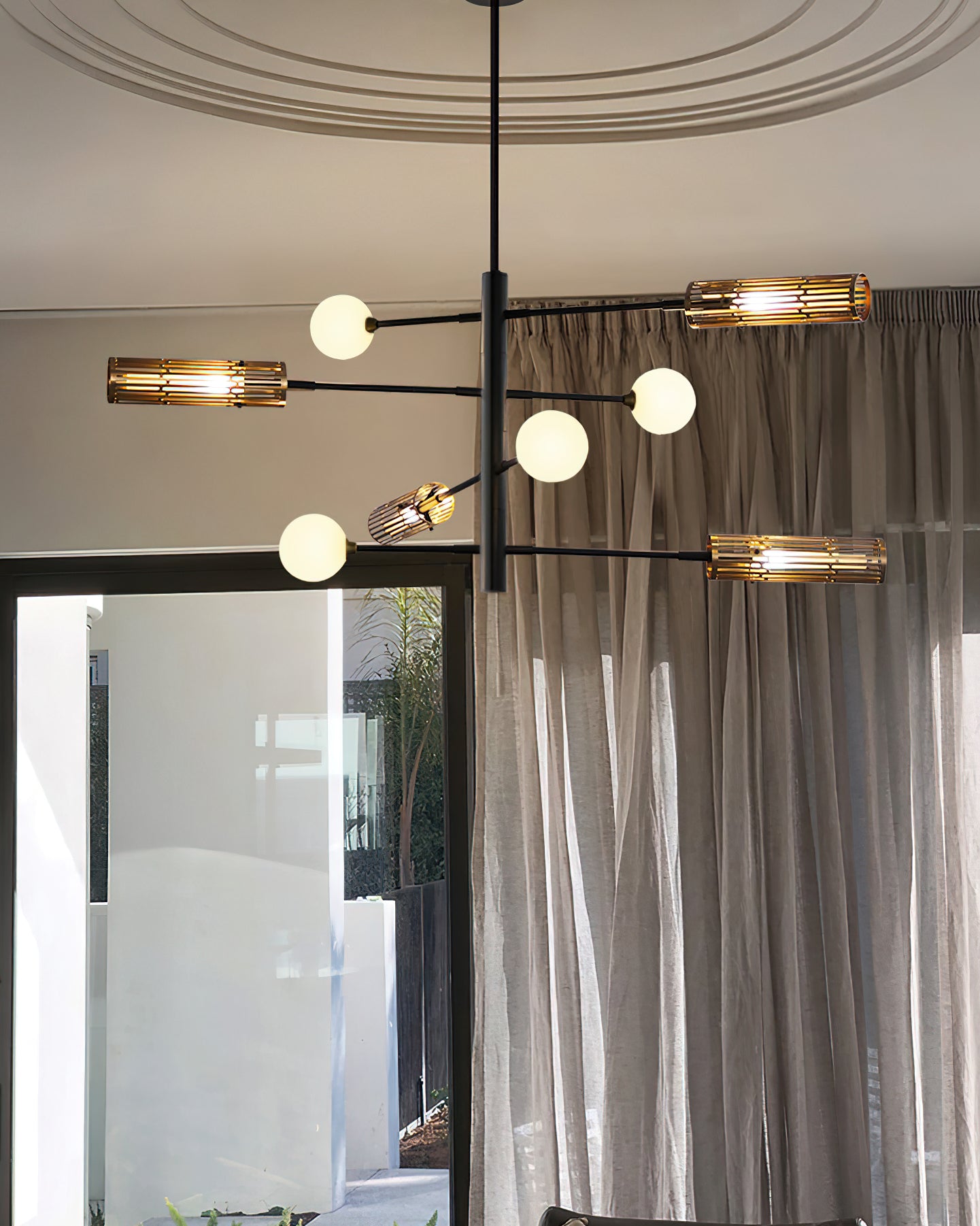 Julia Chandelier - Elegant Crystal Ceiling Light Fixture for Dining Room & Bedroom | Modern Home Decor Lighting