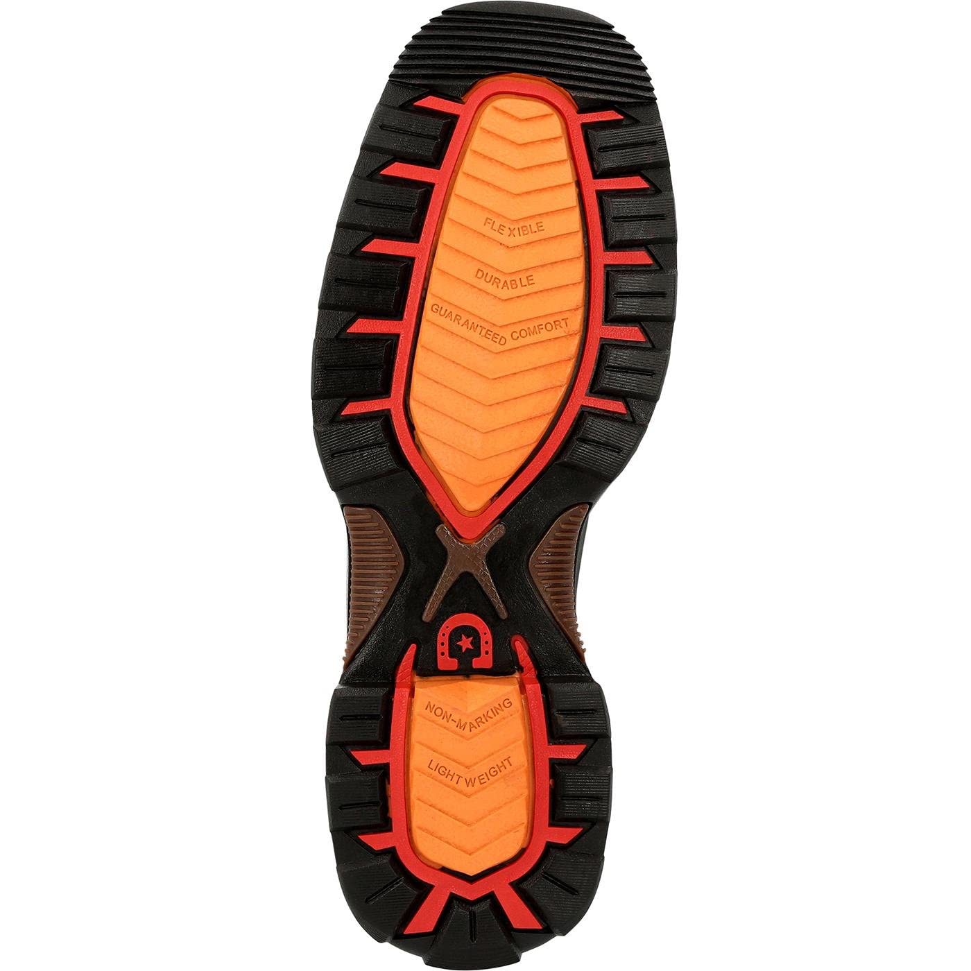 Durango Maverick Women's Steel Toe Waterproof Western Work Boots - Durable Safety Footwear for Cowgirls, Ranchers & Outdoor Workers - Perfect for Ranch Work, Construction & Tough Job Sites