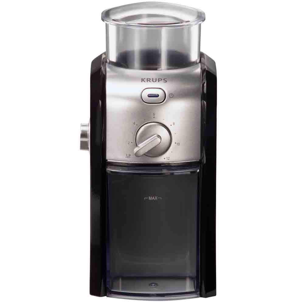 KRUPS GVX2012 Electric Burr Coffee Grinder - Blemished Packaging with Full Warranty - Perfect for Home, Office & Coffee Shop Use