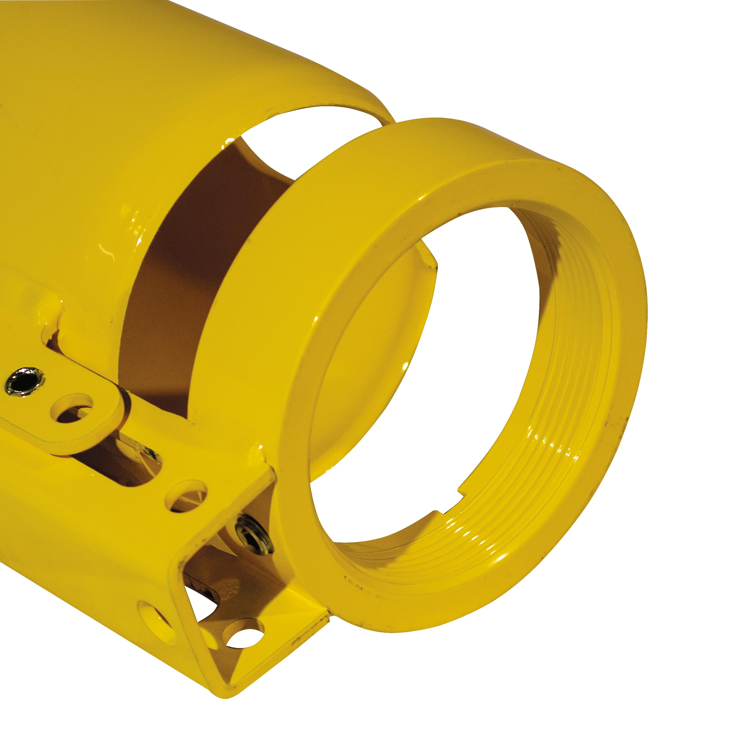 Justrite 35360 Safety Snap Cap for Low Pressure Gas Cylinders - Fine Thread - Leak-Proof & Durable - Ideal for Industrial, Laboratory & Welding Gas Storage