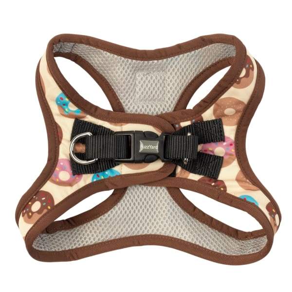 Fuzzyard Go Nuts Dog Step-in Harness - Adjustable Pet Vest with Reflective Strips (6 Sizes) for Small to Large Dogs - Perfect for Walking, Hiking & Outdoor Adventures