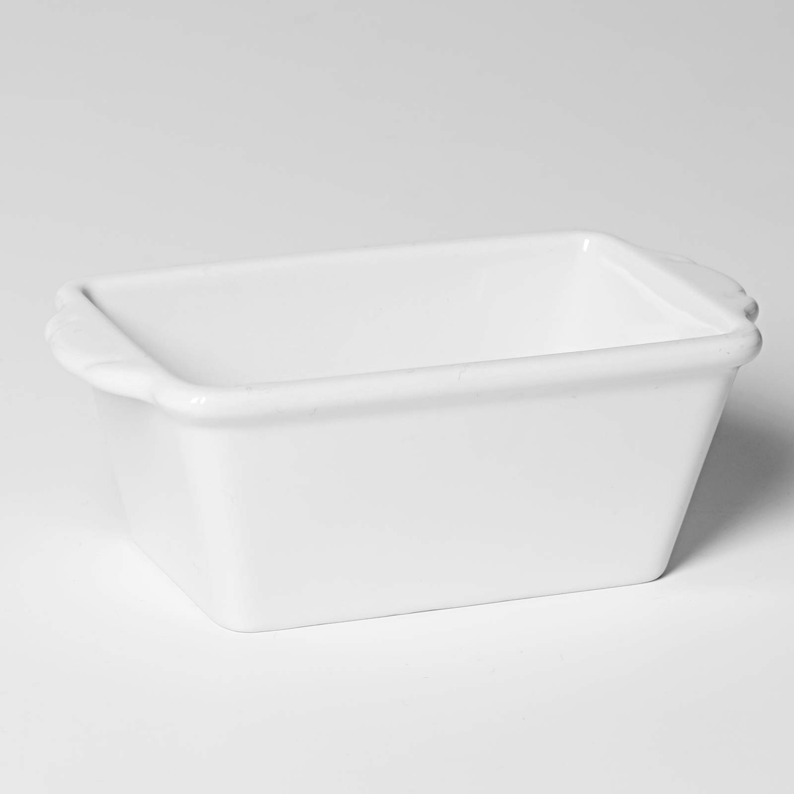 GDCZ 6.2-Inch Mini Loaf Pan Set - 4 Piece Ceramic Non-Stick Baking Bread Pans for Perfect Homemade Bread, White | Ideal for Banana Bread, Pound Cake & Holiday Baking Gifts