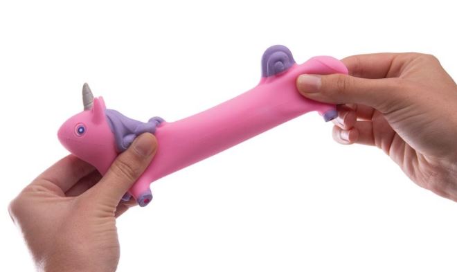 Stretchy Unicorn Sensory Toy for Kids - Stress Relief & Fidget Toy - Perfect for Autism, ADHD, Anxiety Relief & Classroom Focus - Fun Gift for Boys & Girls