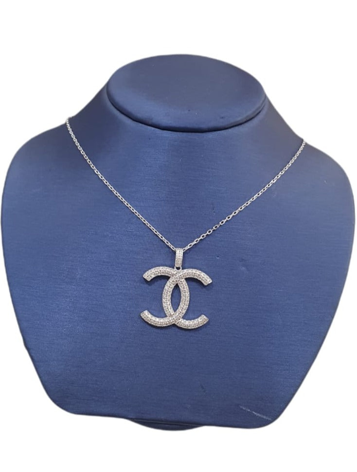 14K White Gold Diamond Necklace for Women - Elegant Dainty Pendant Jewelry Gift for Anniversary, Valentine's Day & Special Occasions