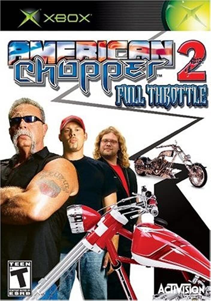 American Chopper 2 Full Throttle Xbox Game - Complete in Box (CIB) - Authentic Motorcycle Racing Experience for Xbox Console
