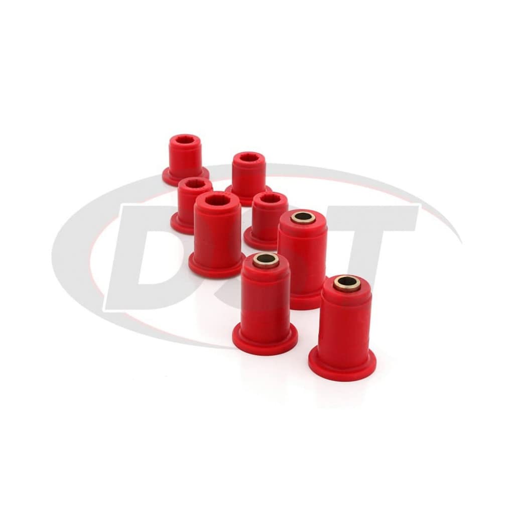Energy Suspension 4.3168R Front Control Arm Bushing Set - Red - Compatible with Ford Ranger 1998-2011 Models | Improves Handling & Ride Comfort for Off-Road & Daily Driving