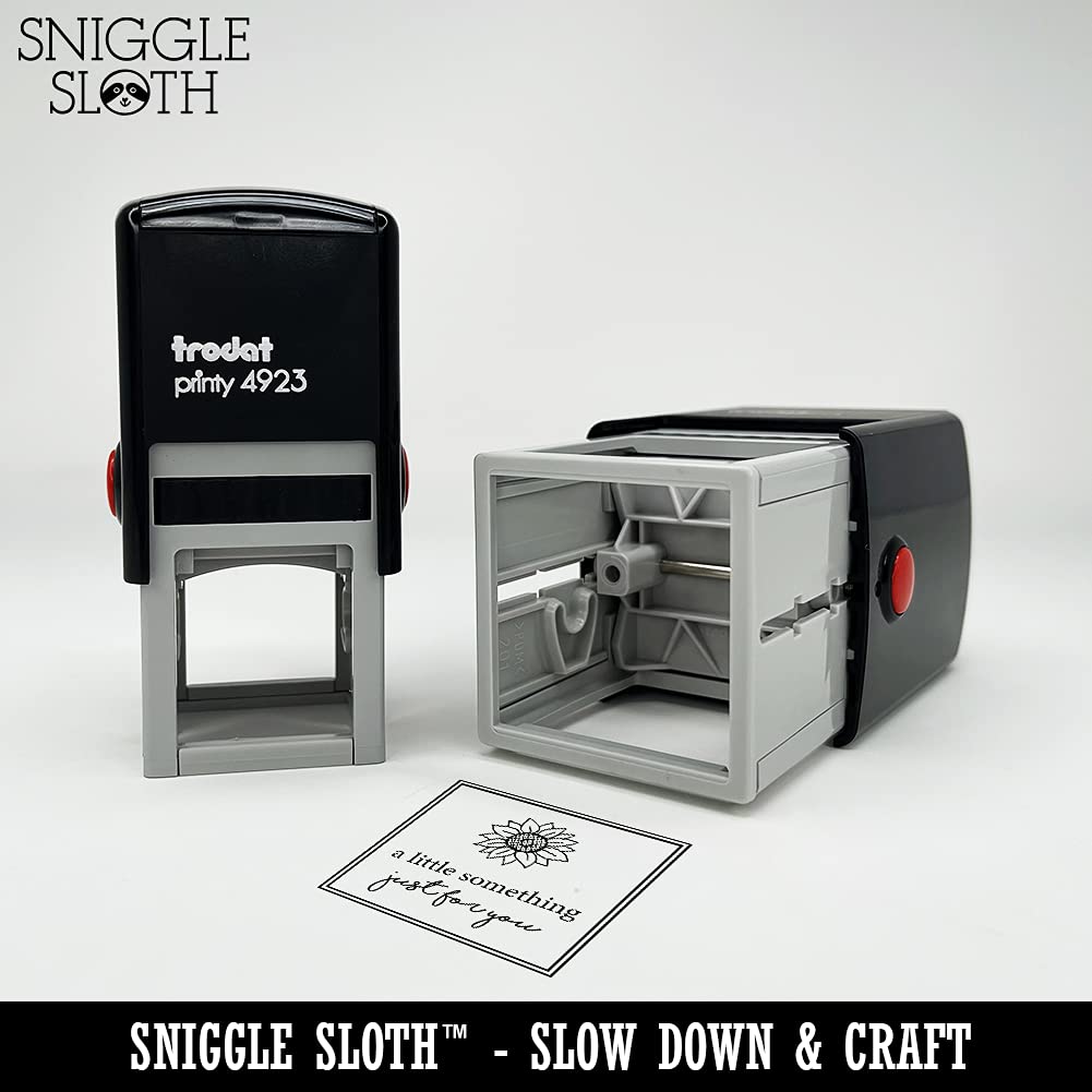 Chinese Zodiac Dragon Self-Inking Rubber Stamp - 1.5 Inch Large Custom Stamp with Black Ink - Perfect for Scrapbooking, Card Making, and DIY Crafts