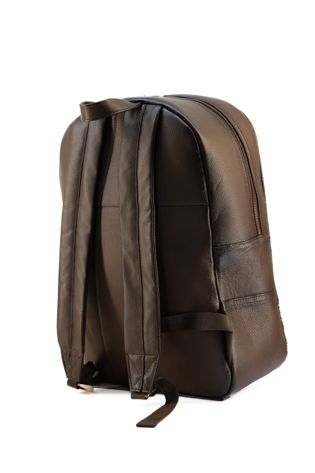 Premium Genuine Cowhide Leather Backpack for Men & Women - Durable & Stylish Travel Bag for Work, School & Outdoor Adventures